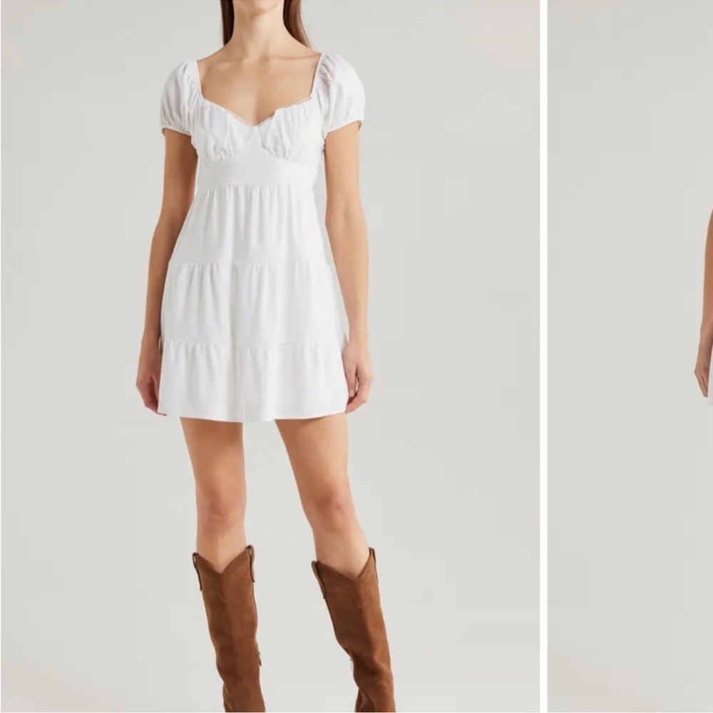NWT PACSUN Puff Sleeve Mini Dress